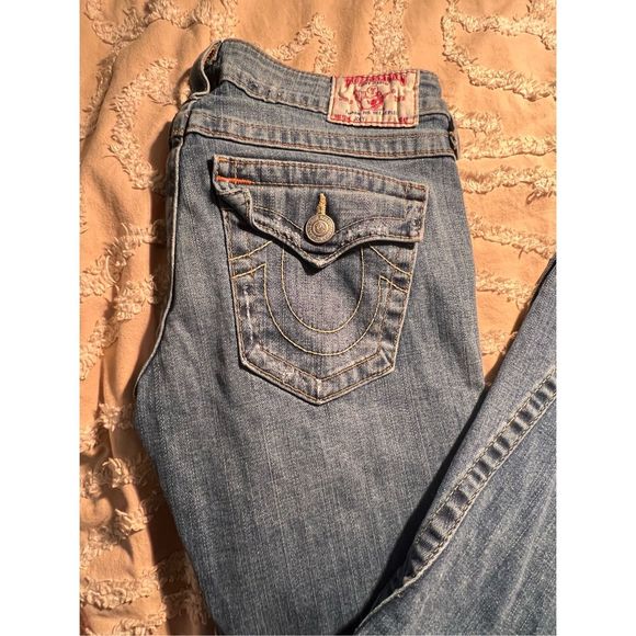 Authentic True Religion Jeans| Joey size 28 inch | boot cut low rise - Picture 13 of 13